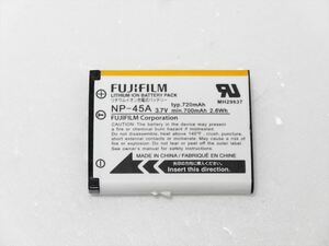 Fujifilm NP-45A 純正 バッテリー 富士フィルム リチウムイオン 電池 送料120円　652