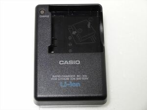 未使用　CASIO 純正 バッテリー充電器 BC-30L カシオ NP-40 用 送料140円 　053