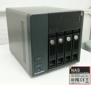 ALEXON Cloud Shelter NEO 2000 CS-2000NEO 4ベイ HDD 1.0TBx2 (鍵なし) Qnap Oem NAS-453-G Pro アレクソン 中古品 【H23112414】