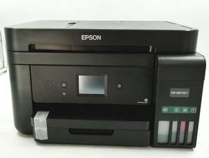 ■在庫限り【目詰まり有/ヘッド有】エコタンク搭載 EPSON A4 インクジェット プリンター 複合機 EW-M670FT インク残量不明【H23080417】