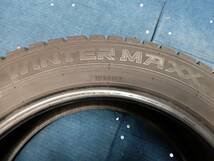 ★8-8.5分山★18年製★ ダンロップWINTER MAXX WM02 225/55R19　4本セット スタッドレス　A1112_画像8