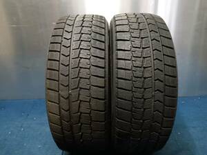 ★7.5-8分山★18年製★ ダンロップWINTER MAXX WM02 215/45R18　2本セット スタッドレス　A1118