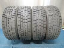 ★9-9.5分山★18年製★ ダンロップWINTER MAXX WM01 205/60R16　マツダ純正スチール 16×6.5J 5H-114.3 4本セット スタッドレス　A1143_画像2