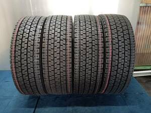 ★未使用新品★22年製★ BRIDGESTONE ブリヂストンW999 245/70R19.5 136/134J LT　4本セット スタッドレス 耐摩耗 低床大型トラック　