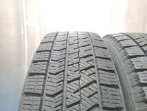 ★8-8.5分山★19年製★ ブリヂストン VRX2 155/65R14　社外ホイール 14×4.5J +45 4H-100 4本セット スタッドレス 軽自動車等　A1387_画像10