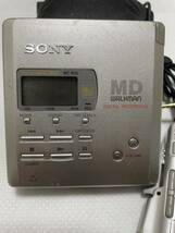 通電確認のみ　SONY MD WALKMAN MZ - R55_画像2