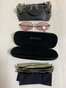 Gucci … 眼鏡　メガネ　3個セットまとめて売る