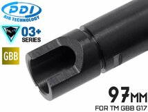 PD-GB-032　PDI DELTAシリーズ 03+ GBB 精密インナーバレル(6.03±0.007) 97mm マルイ G17/G18C/G22/P226_画像1