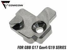COW-GK-HP002　COWCOW TECHNOLOGY ステンレスCNC チャンバーガイドプレート TM GBB G17 Gen4/G19_画像1
