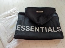 新品 FOG ESSENTIALS エッセンシャルズ リフレクター パーカー XL ブラック ★送料無料★_画像5