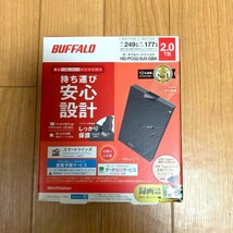 【ジャンク】BUFFALO 外付けHDD ポータブル 2TB HD-PCG2.0U3-GBA_画像7