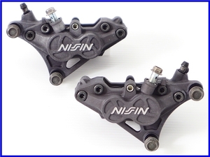 ★ 《M1》良品♪GSX-R1100(GV73A) 純正フロントキャリパーset♪NISSIN 4POT 90mm♪GSX-R750/GSF1200/GSX1300Rハヤブサ/ZRX1200/GPz900R(A12