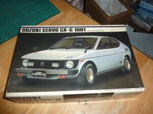 手付品☆1/20　スズキ セルボCX-G　イマイ　SUZUKI CERVO CX-G 1981