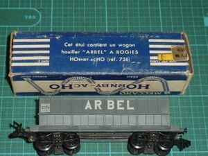 箱付☆HOゲージ　WAGON HUILLER ARBEL　ホーンビー　鉄道模型　HORNBY-ACHO　726