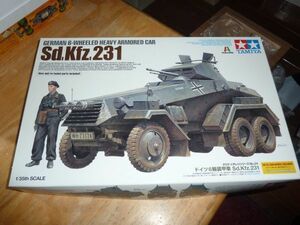 1/35　ドイツ6輪装甲車 Sd.Kfz.231 タミヤ　アルミ削り出し製砲身付属！　イタレリ/ITALERI