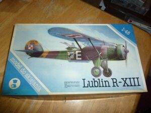 1/48　ルブリンR-XIII ポーランド空軍 Lublin R-ⅩⅢ　sklejania