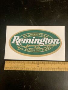 Remington】ステッカー: 約85x45mm レミントン 狩猟 射撃 シューティング ハンティング