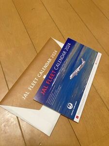 【2024 JAL 卓上カレンダー】ステイタス会員特典FLEET CALENDAR 日本航空