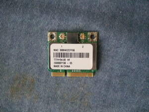 #無線LANカード Broadcom Half-Mini BCM94313HMG2L QDS-BRCM1050 WLAN PCI-E Minicard