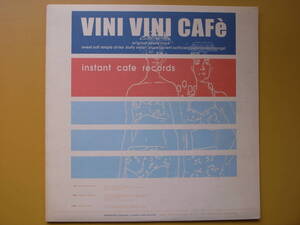 LPレコード　INSTANT CAFE RECORDS/VINI VINI CAFE　インスタント・カフェ・レコーズ