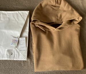 本物　美品　visvim　JUMBO HOODIE P.O. (NUMBERING)　CAMEL　2