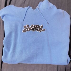 X-girl GRAFFITI LOGO SWEAT HOODIE パーカー