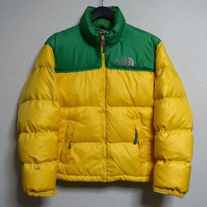 THE NORTH FACE ノースフェイス ヌプシ ダウンジャケット 700FP メンズ Sサイズ 正規品 イエロー Z1837