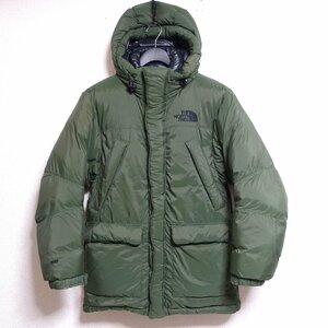 THE NORTH FACE ノースフェイス ダウンジャケット 800FP メンズ Sサイズ 正規品 グリーン カーキ Z1926