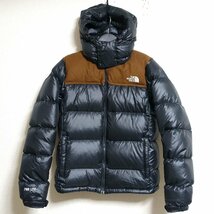 THE NORTH FACE ノースフェイス ヌプシ ダウン ジャケット 700FP レディース Mサイズ 正規品 ブラック Z1960_画像1