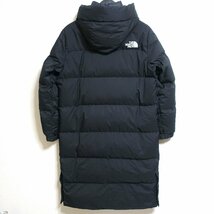 THE NORTH FACE ノースフェイス ドライベント ダウンコート ロング ダウンジャケット メンズ Lサイズ 正規品 ブラック Z2001_画像2