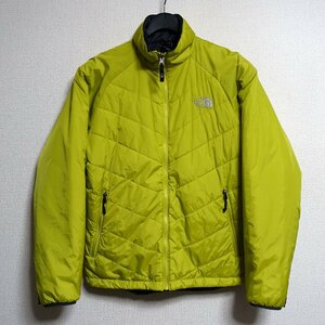 THE NORTH FACE ノースフェイス 中綿ジャケット メンズ Mサイズ 正規品 イエロー グリーン Z2023