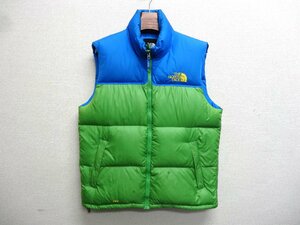 THE NORTH FACE ノースフェイス ヌプシ ダウン ベスト 700FP メンズ XLサイズ 正規品 グリーン D4918