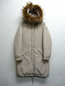 THE NORTH FACE ノースフェイス ダウンコート ロング ダウンジャケット レディース Lサイズ 正規品 ベージュ D5094