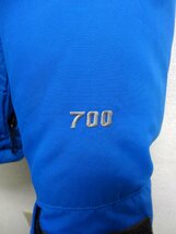 THE NORTH FACE ノースフェイス ヒマラヤンパーカ ダウンジャケット 700FP メンズ Sサイズ 正規品 ブルー D5236_画像5