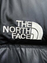 THE NORTH FACE ノースフェイス ヌプシ ダウンジャケット 700FP メンズ Mサイズ 正規品 ブラック D5221_画像4