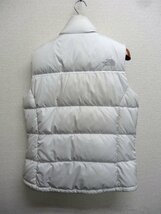 THE NORTH FACE ノースフェイス ダウンベスト 700FP レディース XLサイズ 正規品 ホワイト D5278_画像2