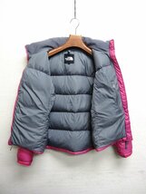 THE NORTH FACE ノースフェイス ヌプシ ダウン ジャケット 700FP レディース Mサイズ 正規品 ピンク D5360_画像3