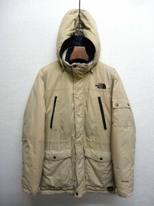 THE NORTH FACE ノースフェイス ドライベント ダウンジャケット メンズ XLサイズ 正規品 ベージュ D5557