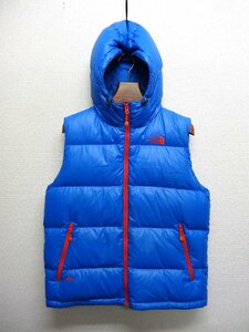 THE NORTH FACE ノースフェイス ダウンベスト 600FP メンズ Mサイズ 正規品 ブルー D5607