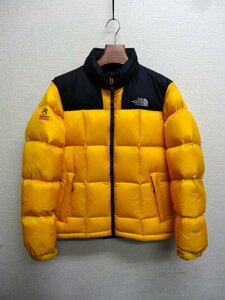 THE NORTH FACE ノースフェイス サミットシリーズ ローツェ ダウンジャケット 800FP メンズ Mサイズ 正規品 イエロー D5198