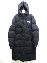 THE NORTH FACE ノースフェイス ダウンコート ロング ダウンジャケット メンズ 2XLサイズ 正規品 ブラック D5767_画像1