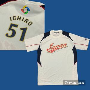 【激レア】WBC 侍ジャパン 2009 #51 イチロー ベースボールシャツ