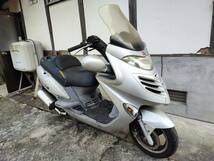 京都 キムコ グランドディンク 125Z 書類付き 実動 KYMCO GRANDINK 125 グランディンク 原二_画像4