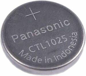 ※ネコポス送料込み CTL1025 CASIO タフソーラー用　二次電池 Panasonic 製 2次電池 パナソニック G-SHOCK Gショック