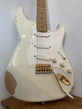 Fender USA Eric Clapton Stratocaster MOD エリック・クラプトン・モデル 専門店にてモディファイ オールラッカー エイジド加工 音抜け良_画像2