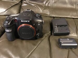 SONY ソニー α99 ボディ SLT-A99V 美品 バッテリー付 シャッター数4049 動作品