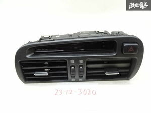 トヨタ 純正 JZS161 アリスト エアコン吹き出し口 ルーバー レジスター センター 黒素地 55411-17080 訳有品 内装 棚2-2