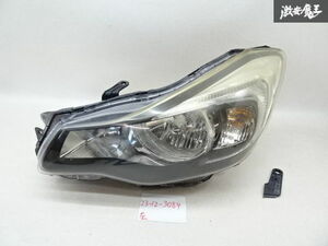 スバル 純正 GJ3 インプレッサ HID ヘッドライト ヘッドランプ 左 左側 助手席側 STANLEY P9932 HID点灯OK 訳有品 棚14-2