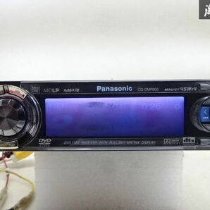 Panasonic パナソニック 1DIN DVD プレーヤー CQ-DMR993 リモコン付き CD DVD 再生 音出し OK 即納 訳有品 在庫有 棚A-1-3の画像2