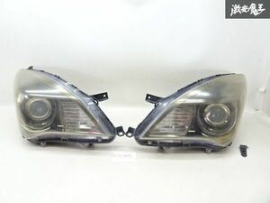 スズキ 純正加工 MA15S ソリオ HID ヘッドライト ヘッドランプ 左右セット LE10H6223 インナーゴールド系 HID点灯OK 訳有品 棚15-4